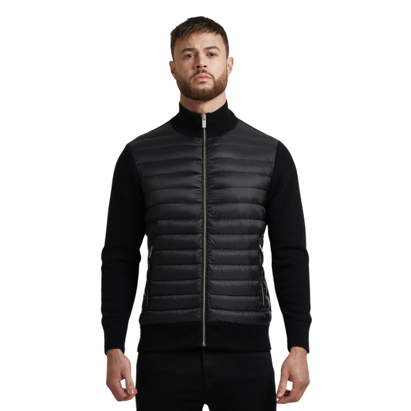 Campera Negra Urbana Elegance – Sofisticación y Estilo