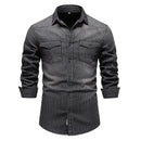 Camisa Denim Urban Style – Tu Mejor Aliada negro
