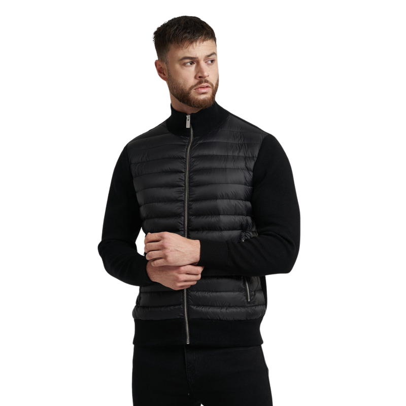 Campera Negra Urbana Elegance – Sofisticación y Estilo