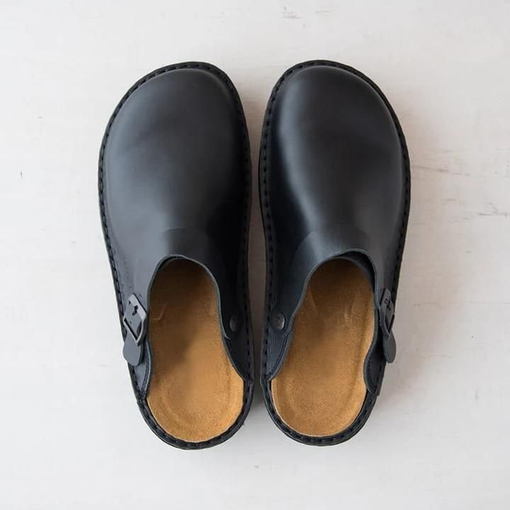 Pantuflas Ferliani – Confort y Soporte Ortopedico negro
