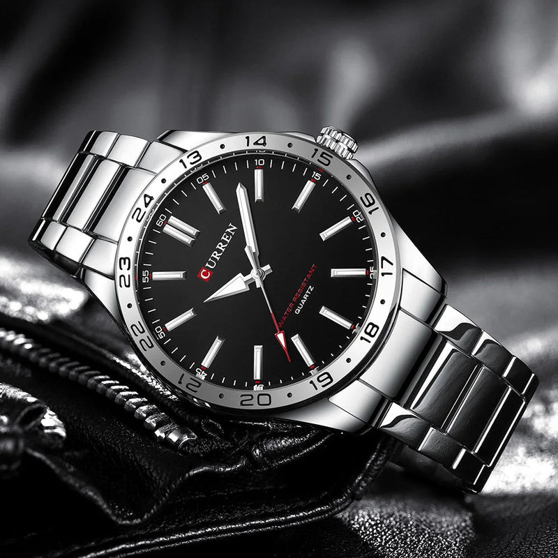 Reloj Distinción Porteña – Estilo y Precisión Diaria negro