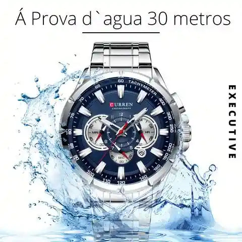 Reloj Elegancia Acero Inoxidable – Precisión y Estilo
