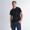 Remera Tech T-Shirt® de Hombre Concept – Confort y Estilo Futurista negro