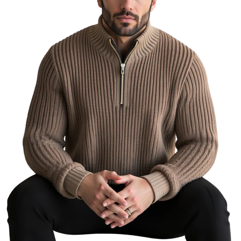 Suéter Elegancia Shaker – El perfecto equilibrio entre estilo y confort