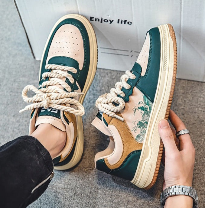 Zapatillas Elite de Ante para Hombres – Confort y Estilo Inigualables