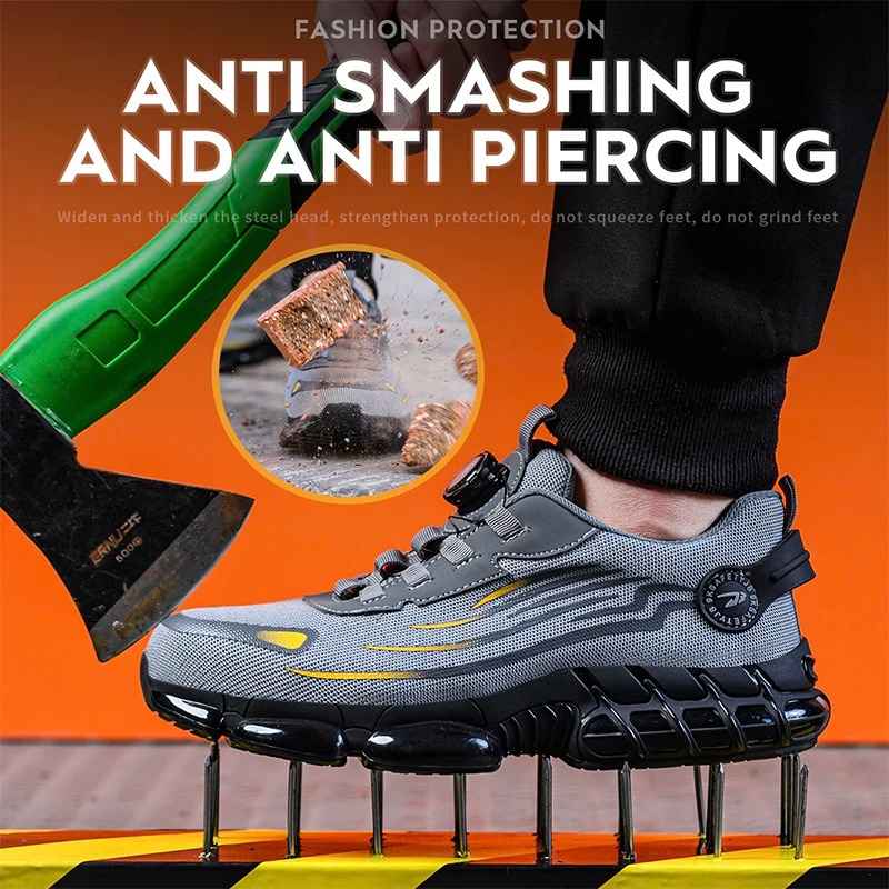 Zapatos de Seguridad SpinXShield Pro – Protección y Estilo